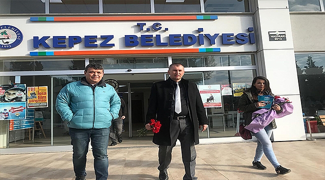 ALTINOK SAHAYA İNDİ, KEPEZ BELEDİYESİ'NDEN BAŞLADI