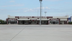 ARALIK AYINDA ÇANAKKALE HAVALİMANI'NDA 8.077 YOLCUYA HİZMET VERİLDİ