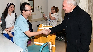 Başkan'dan yılbaşı mesaisi