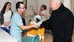 BAŞKAN'DAN YILBAŞI MESAİSİ