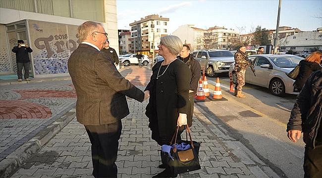 BAŞKAN GÖKHAN'A ZİYARET