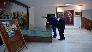 BAŞKAN GÖKHAN'DAN ALBAY ÜNAL'A ZİYARET