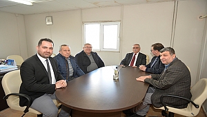 BAŞKAN GÖKHAN OSB YÖNETİMİ İLE BİR ARAYA GELDİ