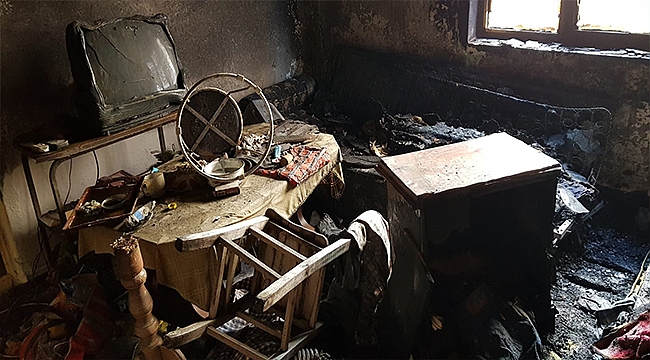 BİGA'DA ÇIKAN YANGINDA 1 KİŞİ ÖLDÜ!