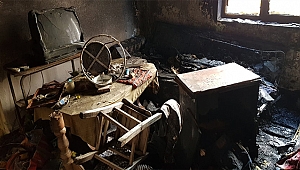 BİGA'DA ÇIKAN YANGINDA 1 KİŞİ ÖLDÜ!