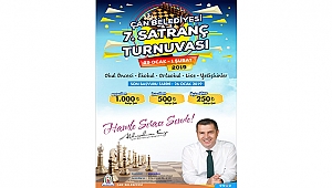 ÇAN BELEDİYESİ 7'NCİ SATRANÇ TURNUVASI BAŞLIYOR