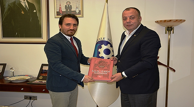 ÇANAKKALE BASIN İLAN KURUMU'NDAN ÇTSO'YA ZİYARET