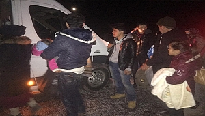 ÇANAKKALE'DE 31 MÜLTECİ YAKALANDI