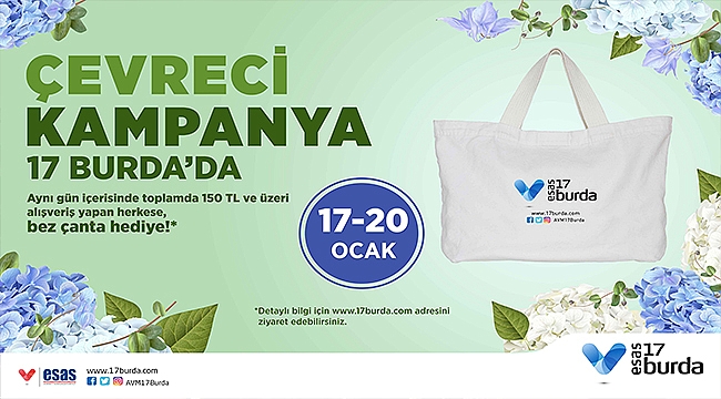 ÇEVRECİ KAMPANYA 17 BURDA'DA
