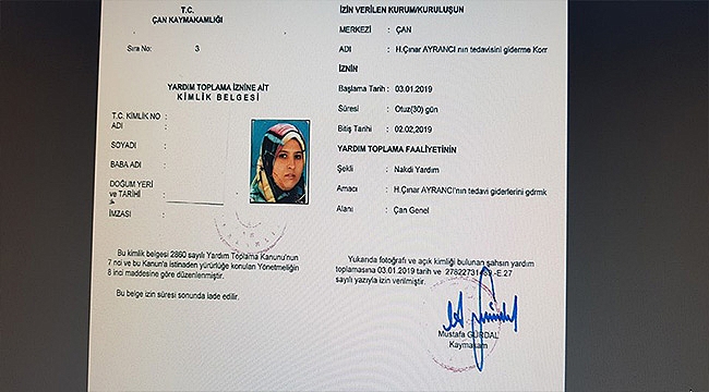 Çınar Bebek Yardımlarınızı Bekliyor