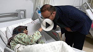 İLK İŞİ HASTALARI ZİYARET ETMEK OLDU