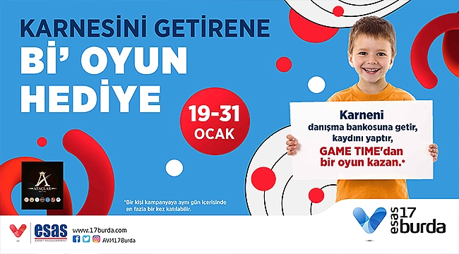 KARNESİNİ GETİRENE Bİ' OYUN HEDİYE