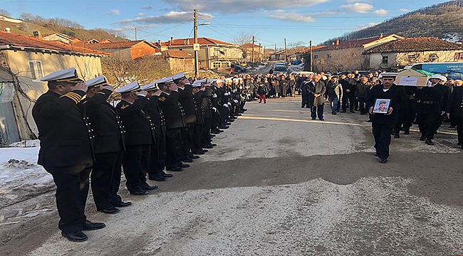KIBRIS GAZİSİ VEYSEL KAZIM GENÇTÜRK, DUALARLA SON YOLCULUĞUNA UĞURLANDI