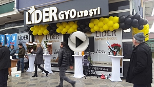 LİDER GAYRİMENKUL YENİLENEN YÜZÜYLE YENİ ADRESİNDE