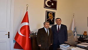 MAHALLİ SANATÇI HÜSEYİN KARABULUT'TAN NEZAKET ZİYARETİ