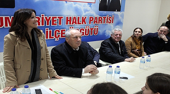 MUHARREM İNCE'DEN BÜLENT ÖZ'E DESTEK ZİYARETİ