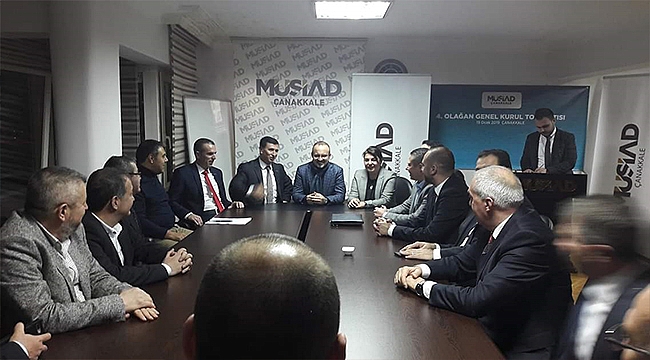 MÜSİAD ÇANAKKALE ŞUBESI 4.OLAĞAN GENEL KURULU GERÇEKLEŞTİ