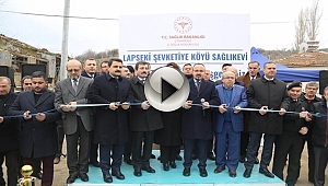 SAĞLIK EVİ AÇILIŞI TÖRENLE GERÇEKLEŞTİRİLDİ