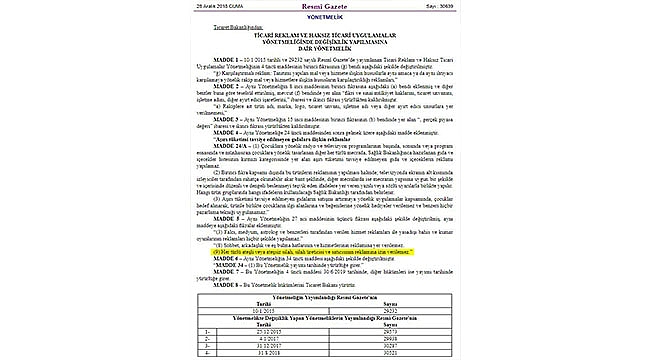 SİLAH REKLAMI YAPANA VE YAPTIRANA CEZA YAĞACAK!