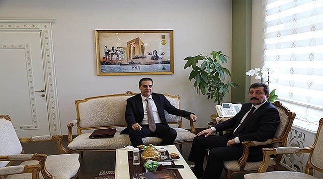 TÜRKİYE'NİN CANBERRA BÜYÜKELÇİSİ KORHAN KARAKOÇ'TAN VALİLİĞE ZİYARET