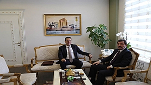 TÜRKİYE'NİN CANBERRA BÜYÜKELÇİSİ KORHAN KARAKOÇ'TAN VALİLİĞE ZİYARET