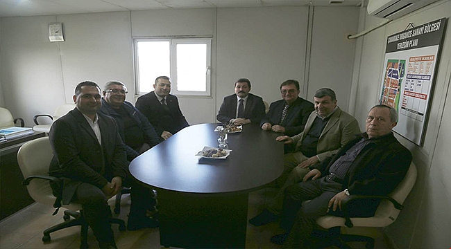 VALİ ORHAN TAVLI'DAN ORGANİZE SANAYİ BÖLGESİ YÖNETİMİNE ZİYARET