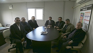 VALİ ORHAN TAVLI'DAN ORGANİZE SANAYİ BÖLGESİ YÖNETİMİNE ZİYARET