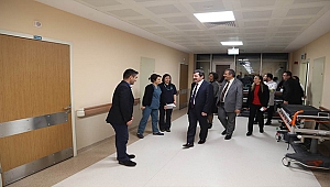 Vali Orhan TAVLI'dan Yılbaşında Hastane Ziyareti