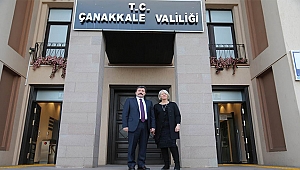 YENİ ZELANDA'NIN ANKARA BÜYÜKELÇİSİ WENDY JANE HİNTON'DAN VALİLİĞE ZİYARET
