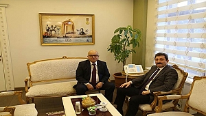 BARBAROS MAHALLESİ MUHTARI ŞABAN ŞAHİN, VALİ ORHAN TAVLI'YI ZİYARET ETTİ