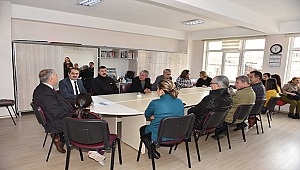 BAŞKAN GÖKHAN'DAN ARIBURUN İLKOKULU'NA ZİYARET