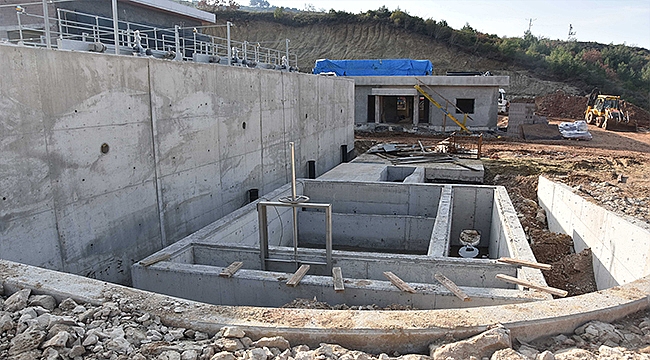 BAŞKAN GÖKHAN GÜZELYALI DARDANOS ATIK SU ARITMA TESİSİNİ İNCELEDİ