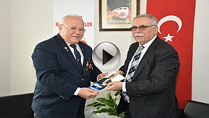 BAŞKAN GÖKHAN TÜRKİYE MUHARİP GAZİLER DERNEĞİ'Nİ ZİYARET ETTİ