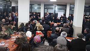 BAŞKAN IŞIK'A YENİCEKÖY'DE COŞKULU KARŞILAMA