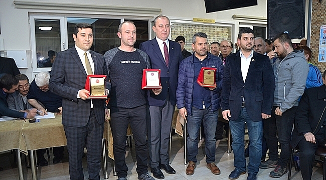 Biga avcıları Alaeddin Şiren´i başkan seçti