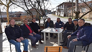 ÇAN KAYMAKAMI MUSTAFA GÜRDAL, SÖĞÜTALAN VE GÖLE KÖYLERİNİ ZİYARET ETTİ