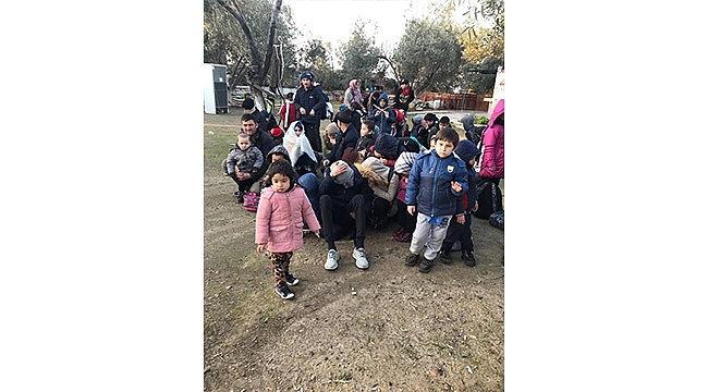 ÇANAKKALE'DE 166 MÜLTECİ YAKALANDI!