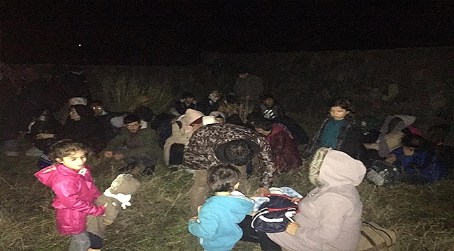 ÇANAKKALE'DE 39 DÜZENSİZ GÖÇMEN YAKALANDI