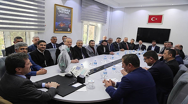 ÇANAKKALE ESNAF VE SANATKÂRLAR ODALARI BİRLİĞİNDEN VALİLİĞE ZİYARET