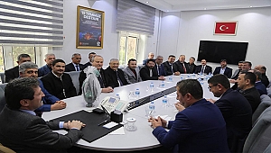 ÇANAKKALE ESNAF VE SANATKÂRLAR ODALARI BİRLİĞİNDEN VALİLİĞE ZİYARET