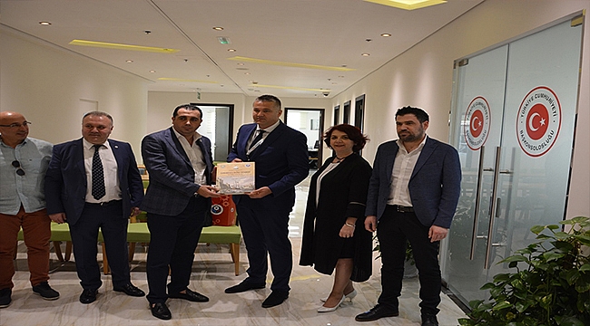 ÇTSO DUBAİ PAZARINDA TEMASLARA BAŞLADI