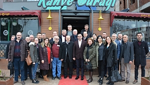 CUMHUR İTTİFAKI BİGA BASINI İLE BİR ARAYA GELDİ