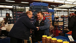 GİDER, CUMA PAZARINI ZİYARET ETTİ