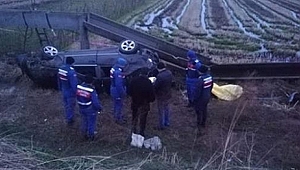 GÖNEN – BİGA YOLUNDA FECİ KAZA 2 ÖLÜ 3 YARALI!