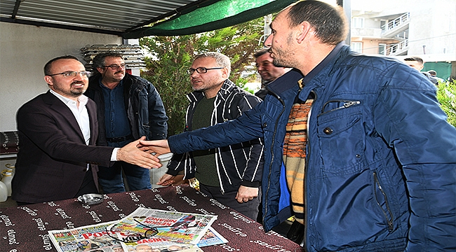 GRUP BAŞKANVEKİLİ BÜLENT TURAN, BİGA AĞAKÖY'DE