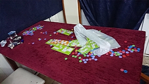 KAÇAK KUMARHANEYE BASKININDA 46 GÖZALTI!