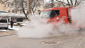 KAR VE BUZLANMAYA KARŞI TERMAL SU İLE TEMİZLİK