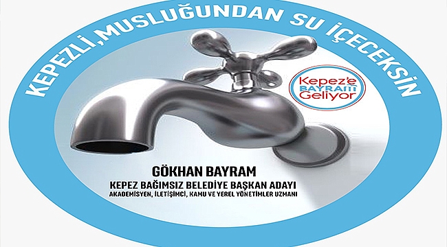 KEPEZLİ MUSLUĞUNDAN SU İÇECEK