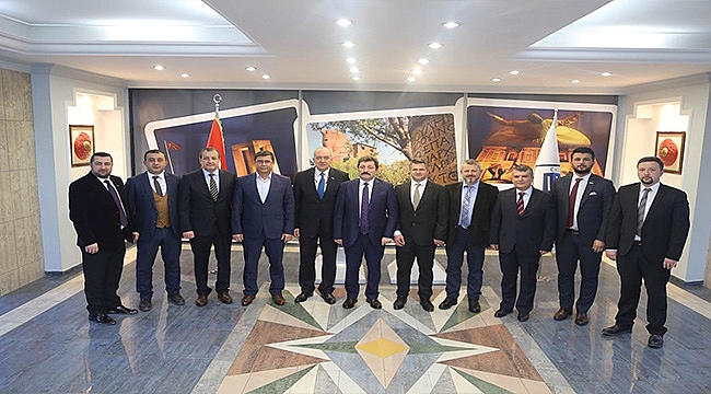MÜSTAKİL SANAYİCİ VE İŞADAMLARI DERNEĞİ ÇANAKKALE ŞUBESİNDEN VALİLİĞE ZİYARET