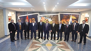 MÜSTAKİL SANAYİCİ VE İŞADAMLARI DERNEĞİ ÇANAKKALE ŞUBESİNDEN VALİLİĞE ZİYARET